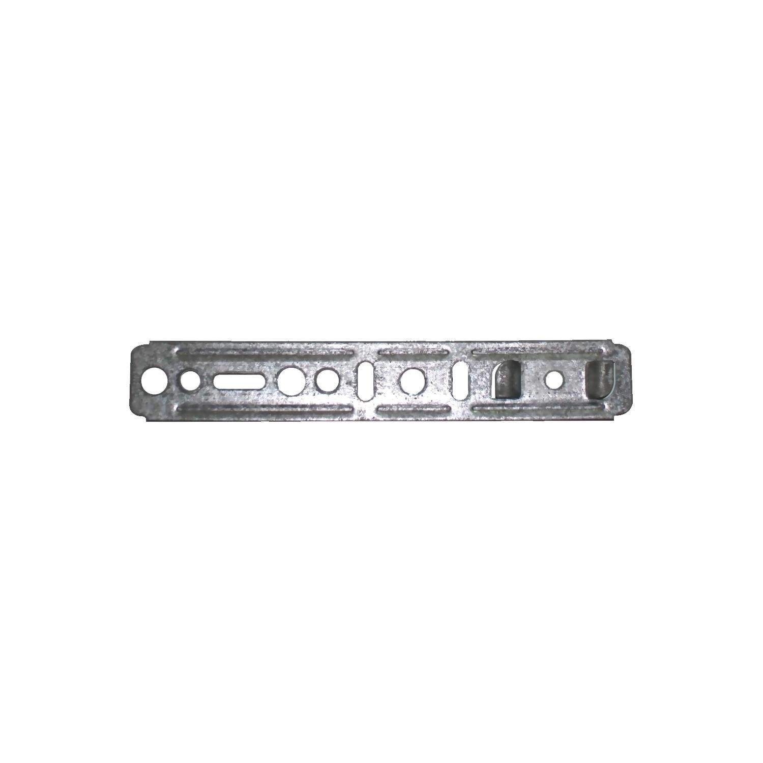 Пластина анкерная Metalvis без поворотного узла оцинкованная сталь 1,35 мм 10 шт. (9F2000000000002004)