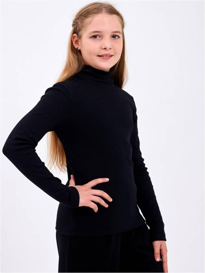 Гольф для дівчинки Smil 158 см Чорний (114021)