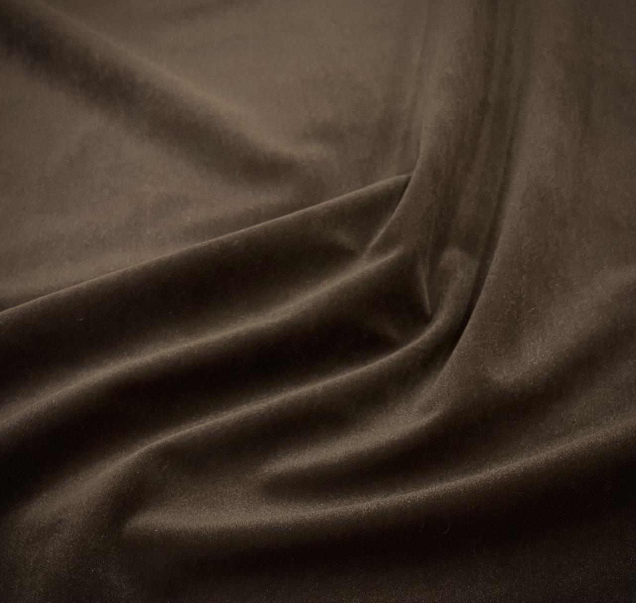 Ткань мебельная Bibtex Velva 4 ash велюр Шоколадный (24757929)