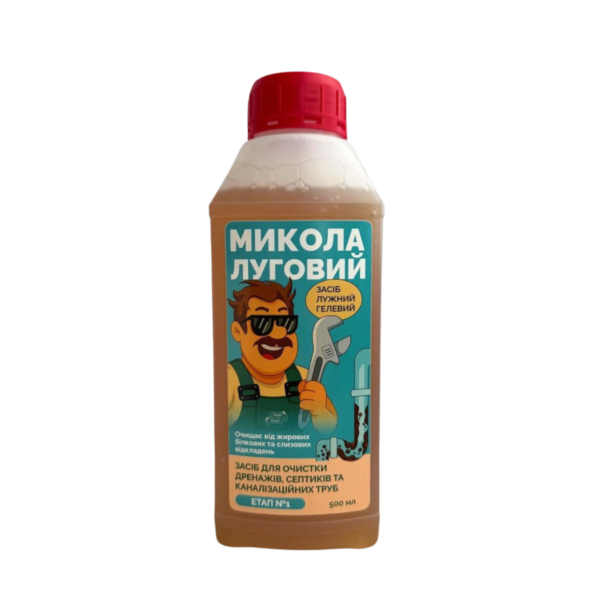 Засіб для чищення труб Микола Луговий 500 мл (31563517)