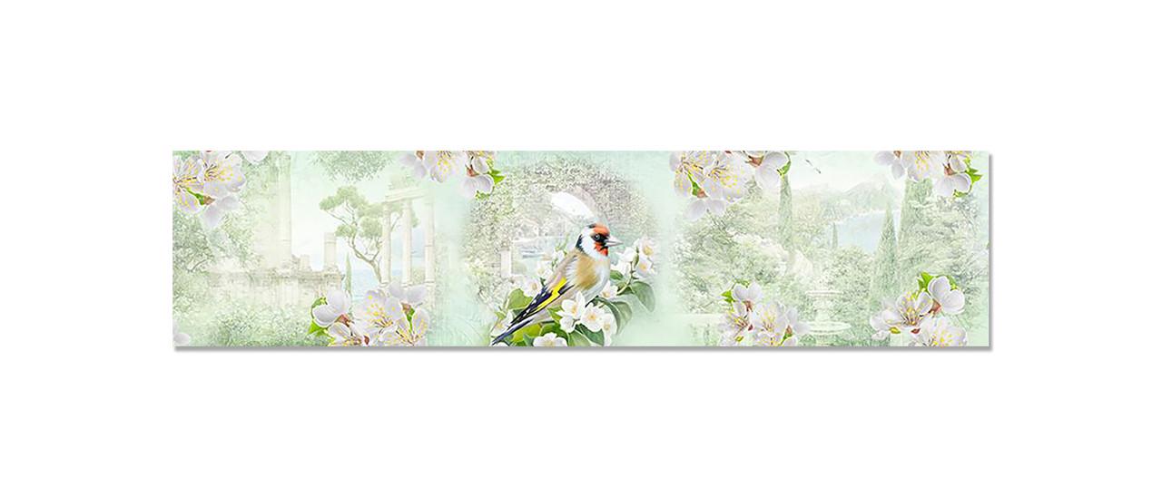 Наліпка вінілова 3D Zatarga Птахи в саду 600х2500 мм (1274514207) Наліпка вінілова 3D Zatarga Птахи в саду 600х2500 мм (1274514207)