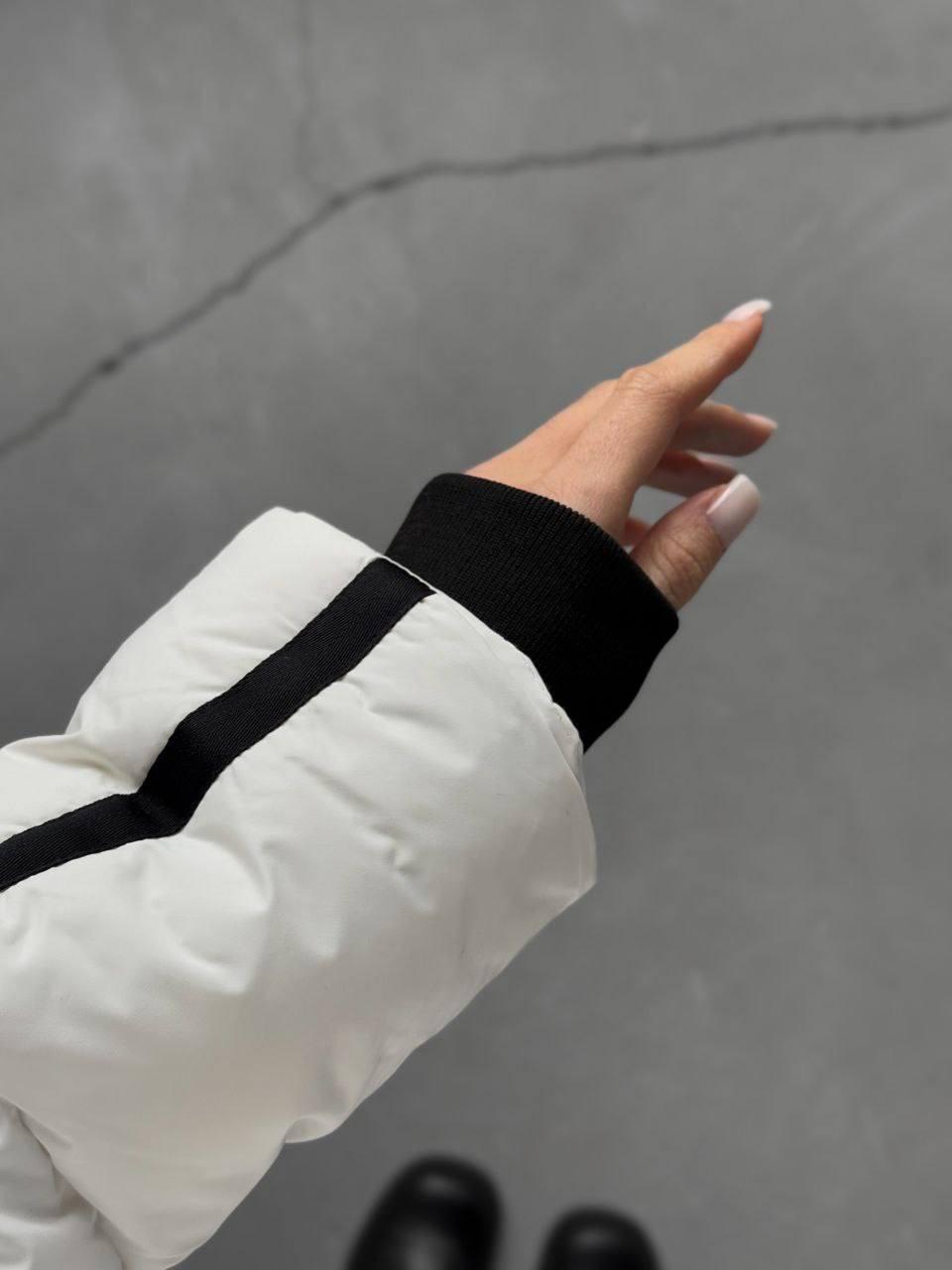 Куртка жіноча зимова до -30°С L-XL Молочний (OV-8169ML-L-XL) - фото 4