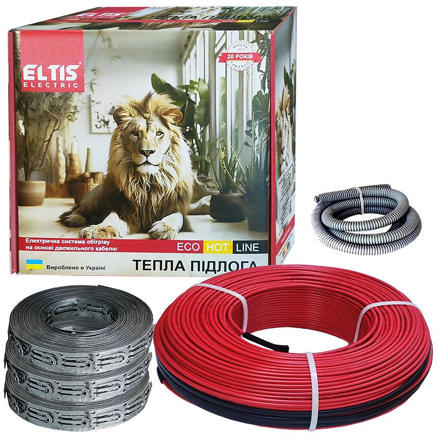 Комплект теплого пола Eltis Electric Hot Line Eco ЭДТ-2470 Вт 15 м2 (28429456)
