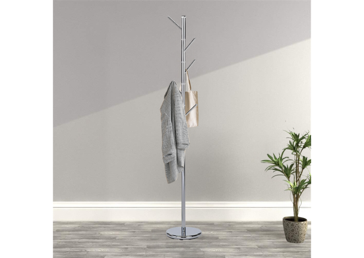 Вішалка-стійка для одягу DUKE Хром (DUKECH) - фото 2 Вішалка-стійка для одягу DUKE Хром (DUKECH) - фото 2