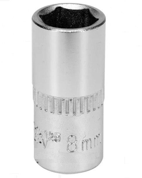 Головка торцевая 6-гранная YATO 1/4" 8мм (YT-14125) Головка торцевая 6-гранная YATO 1/4" 8мм (YT-14125)