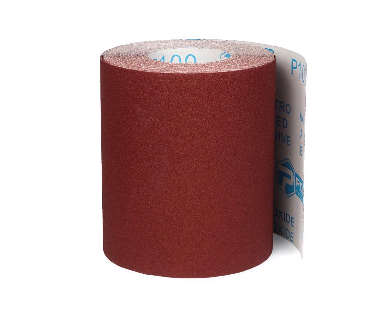 Бумага наждачная Polax на тканевой основе 200 мм х 25 м зерно К120 (54-026)