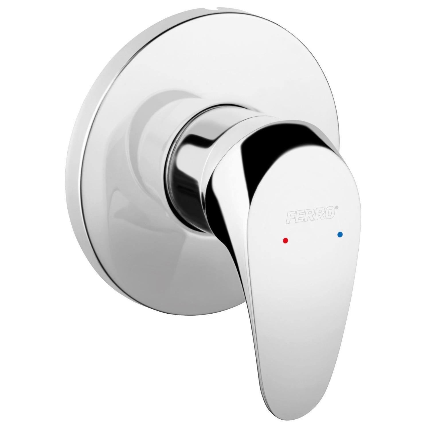 Смеситель для душа скрытого монтажа Ferro One BFO7PA Хром (175022)