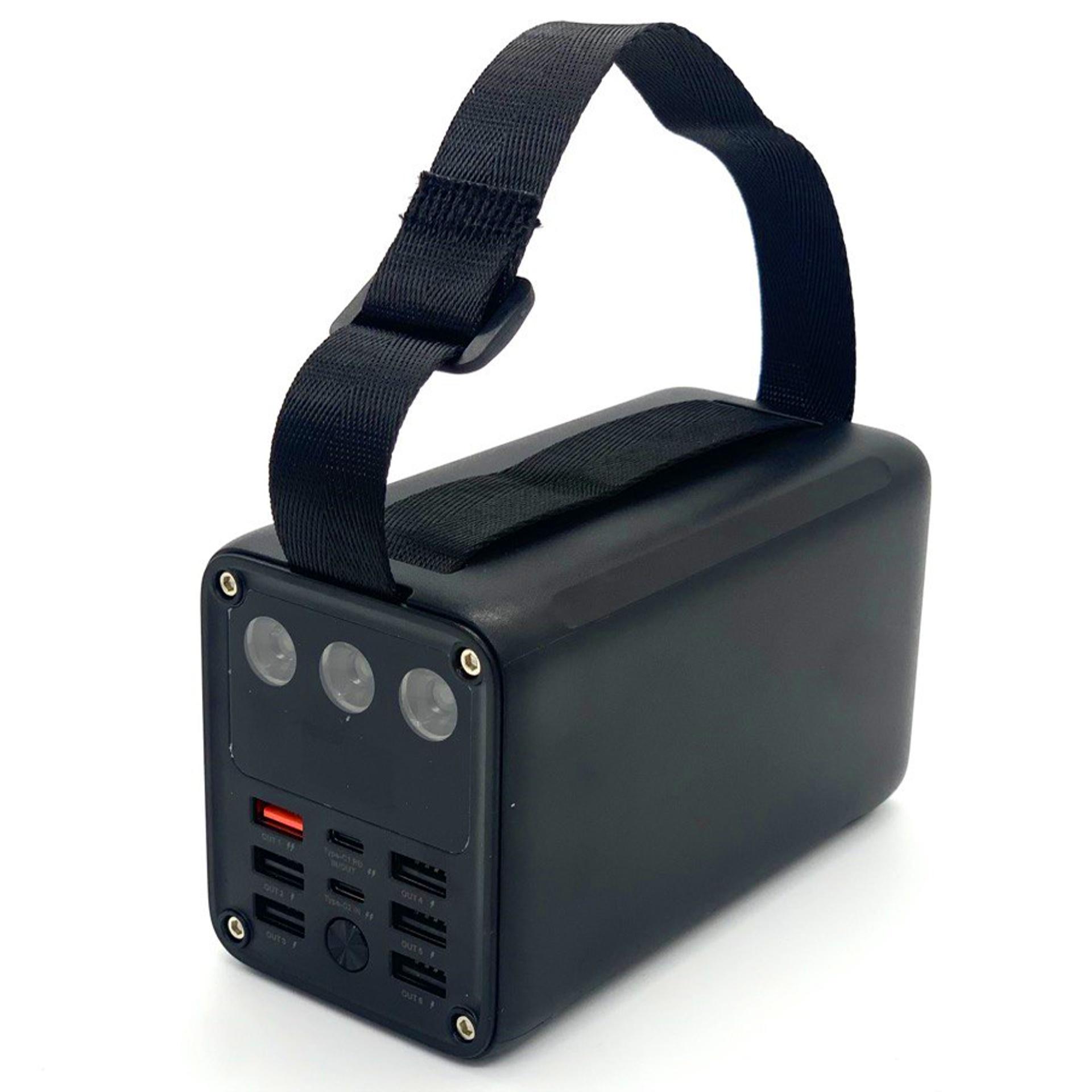 Повербанк Konfulon 60000 mAh Чорний