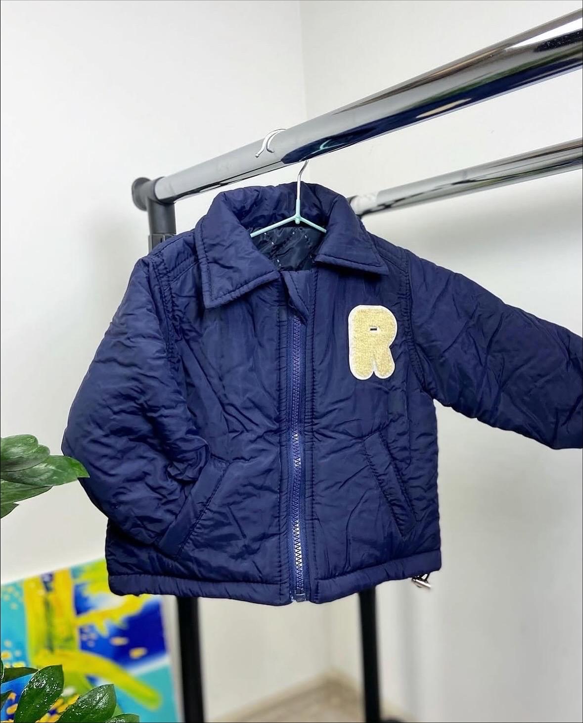 Куртка дитяча 23 80 см Синій (32307560)