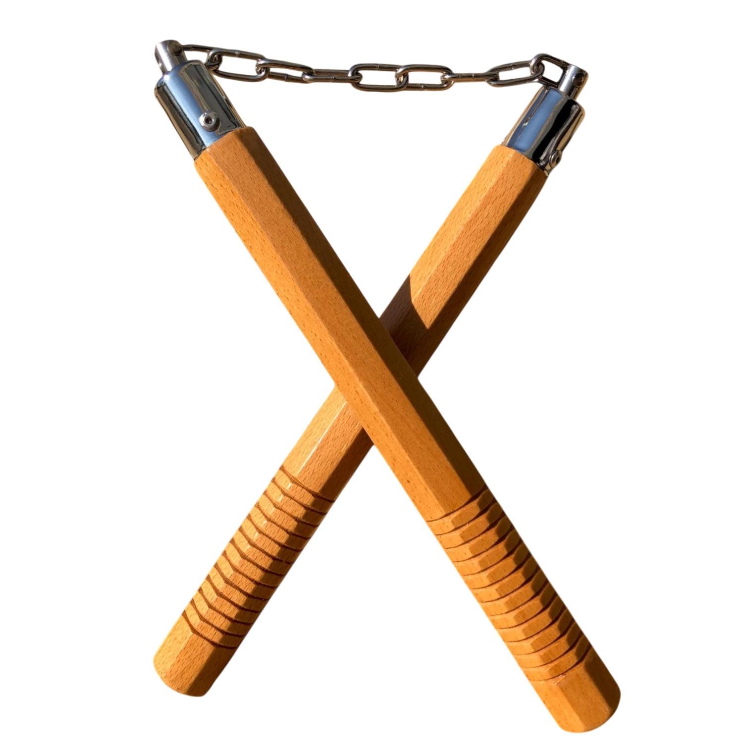 Нунчаки тренировочные GDragon соединены деревянными цепью из дуба Коричневый (3_9_0_1) Нунчаки тренировочные GDragon соединены деревянными цепью из дуба Коричневый (3_9_0_1)