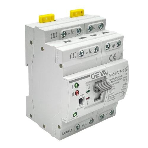 Переключатель ввода резерва GEYA G2R-63-4P 63А 4 полюса автоматический (G2R-63-4P) - фото 5