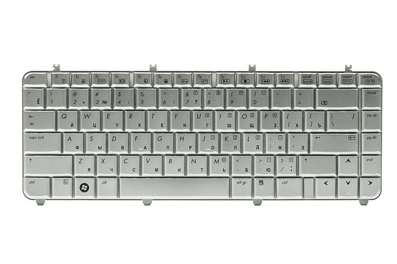 Клавиатура Power для ноутбука HP Pavilion DV5 DV5T DV5-1000 серебристый серебристый фрейм