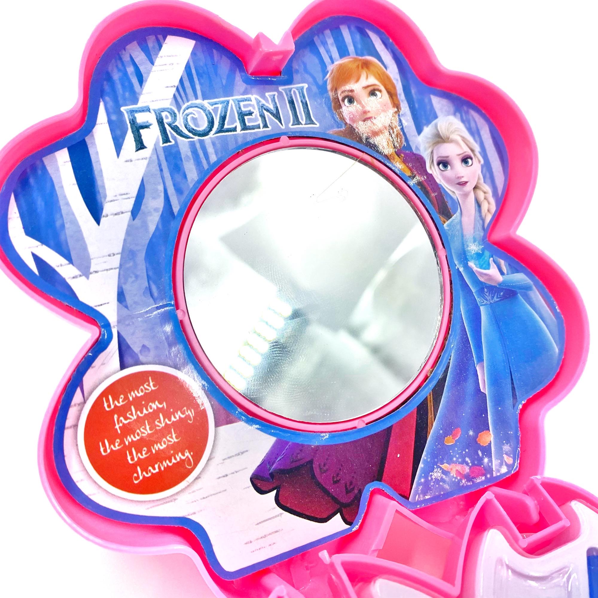 Набор детской косметики Beautiful Girl Frozen ll 15 см 4 яруса с зеркальцем Разноцветный (68467_1) - фото 6