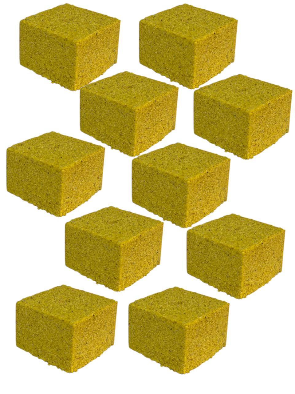 Жмых-кубик для макушатника Art Fishing вкус Мед с отверстием 10 шт. (3008666756)