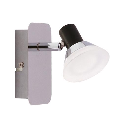 Светильник Strühm ZUZA IP44 6W 3000K накладной настенный светодиодный Хром (STR-02844)