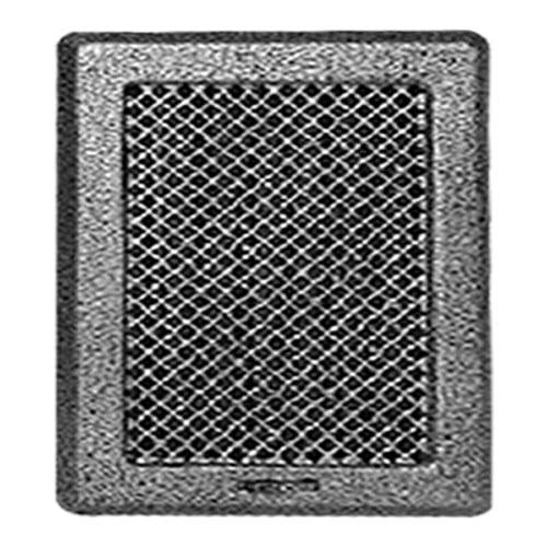 Вентиляционная решетка для камина из жалюзи Darco Рж2 175х195 мм Серебро античное (18010079)