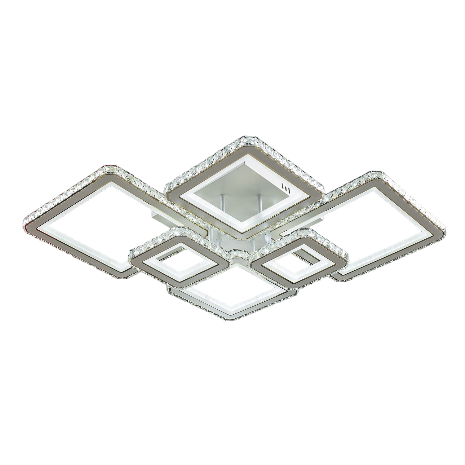 Люстра LED Свет з пультом 292 W SY-19376/4 + 2 WH + TIGD Білий
