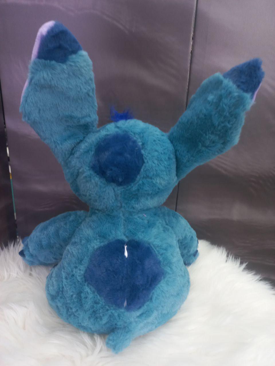 М'яка іграшка пухнастий Стіч з вушками персонажі Ліло та Стіч 40 см Синій (9061/40) - фото 4