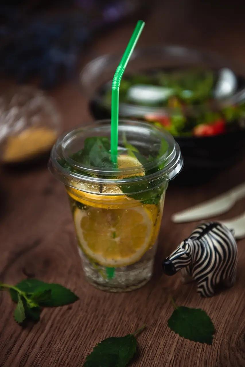 Стакан плоская крышка с Х-отверстием 420 мл 100 шт. (DC-0004) - фото 2 Стакан плоская крышка с Х-отверстием 420 мл 100 шт. (DC-0004) - фото 2