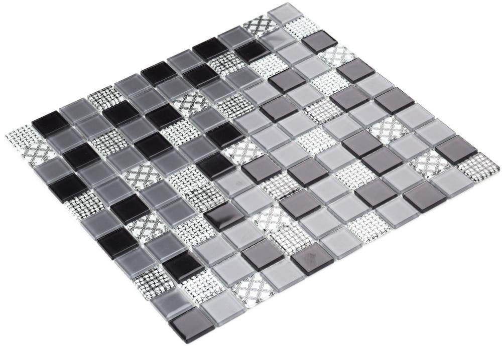Керамическая мозаика Kotto Ceramica GM 4053 C3 300x300x4 мм/25x25 мм Gray m/Gray w/Structure - фото 2