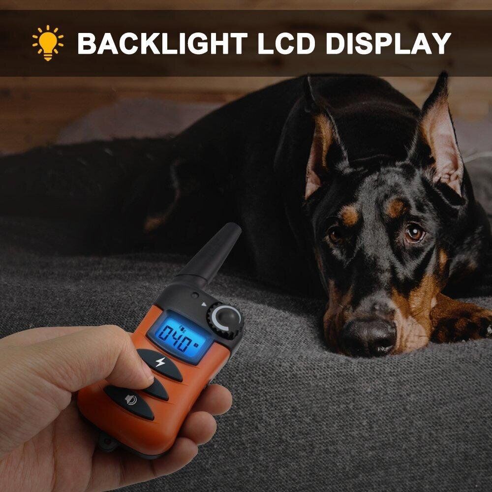 Электроошейник для дрессировки собак iPets 620-1 водонепроницаемый - фото 2 Электроошейник для дрессировки собак iPets 620-1 водонепроницаемый - фото 2