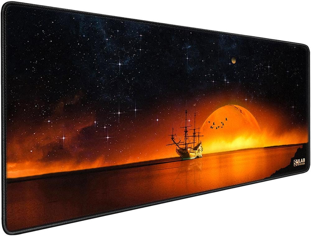 Коврик для мышки SHLab Frigate and Starry Sky SHM-488 70х30 см (36362)