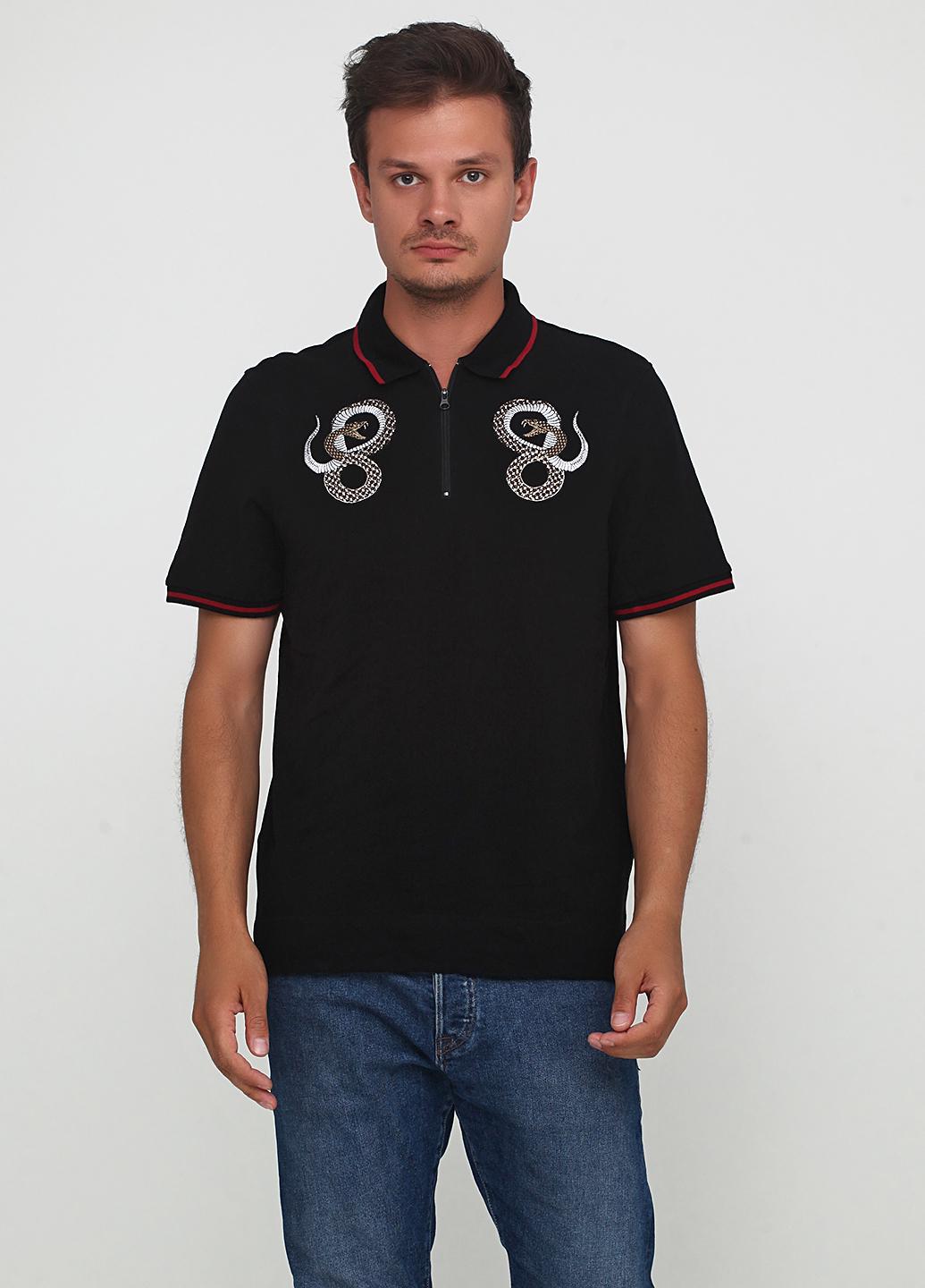 Поло H&M S Черный (5971387)