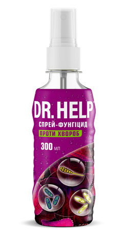 Добриво DR.HELP Фунгіцид проти хвороб кімнатних рослин 300 мл (МД-2007)