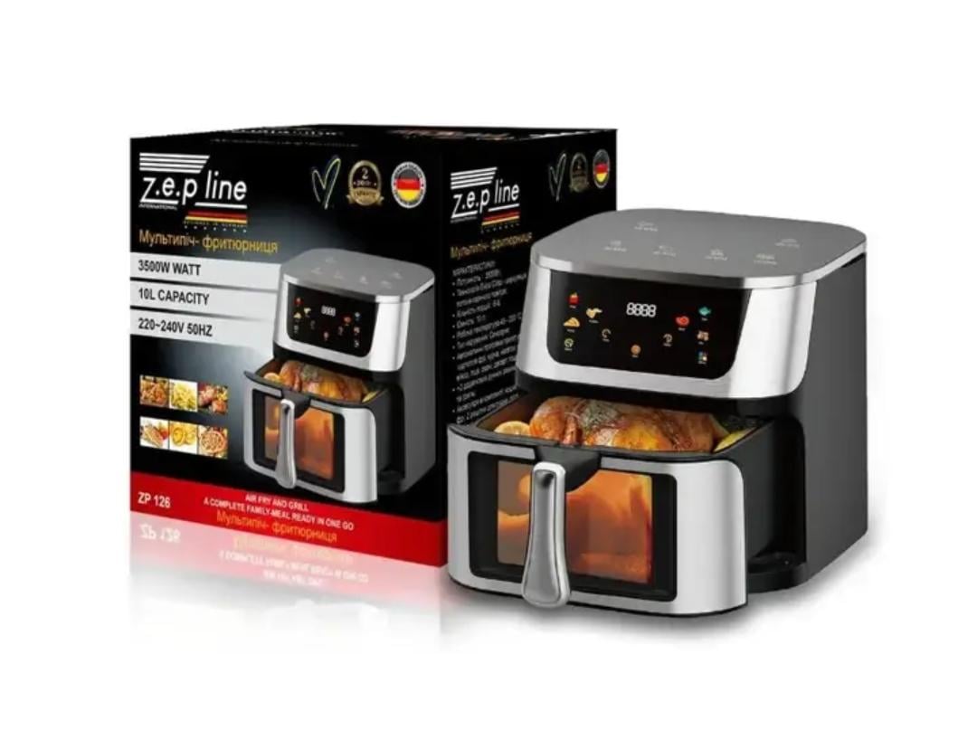 Аерофритюрниця-мультипіч Zepline ZP-126 3500 Вт 10 л