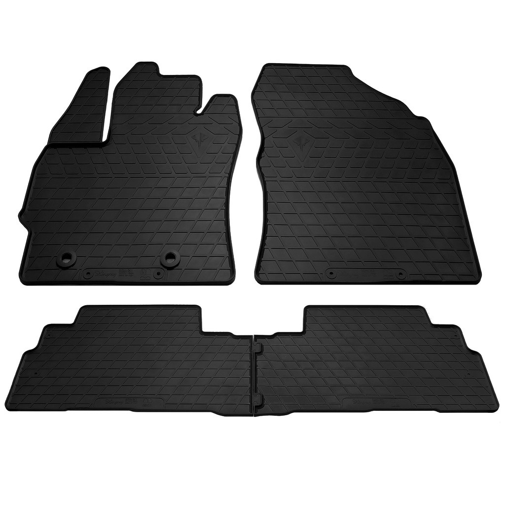 Автоковрики Stingray для Toyota Verso AUR2/ZGR2 2009- 4 шт. Черный (1545548085)