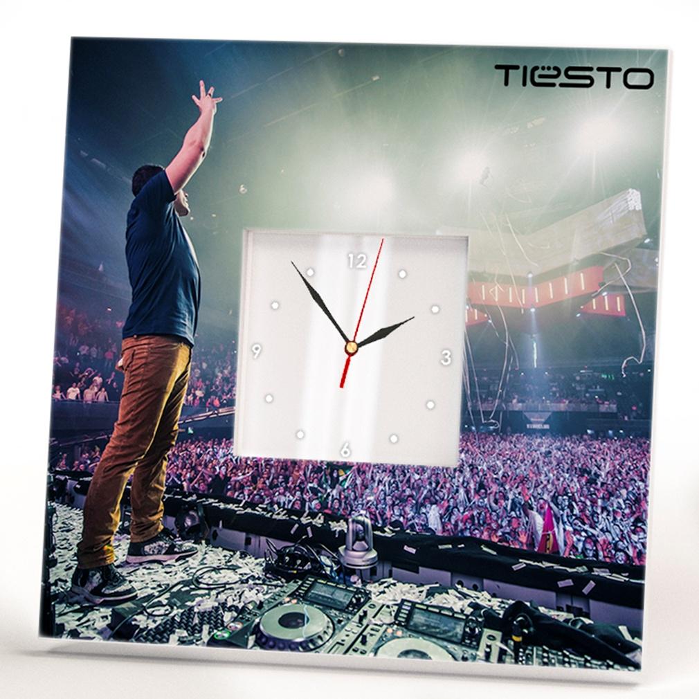Часы авторские DJ Tiesto 260x260 мм (C03382)