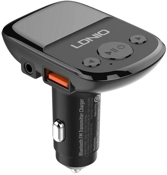 FM-трансмітер LDNIO C706Q Bluetooth 2 USB Чорний (1909708589)