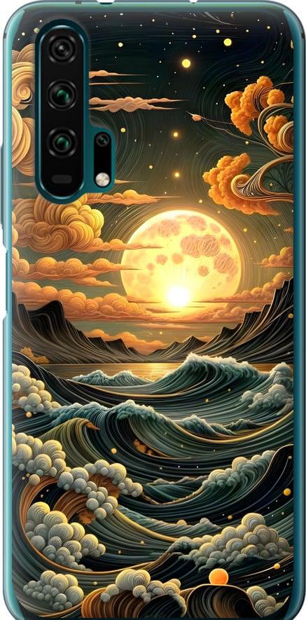 Чехол на Huawei Honor 20 Pro Арт волны (6332t-1702-42517)