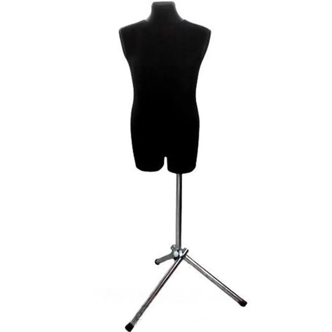 Манекен детский костюмный на треноге пенопластовый р. 38 Черный (AN006218)
