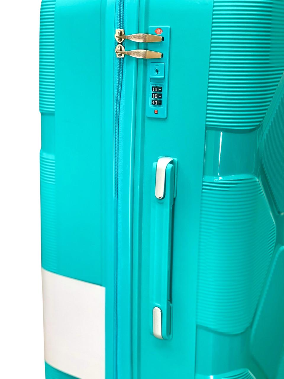 Чемодан Gedox PP009-S полипропилен на 4-х двойных колесах маленький S 50 л - фото 2