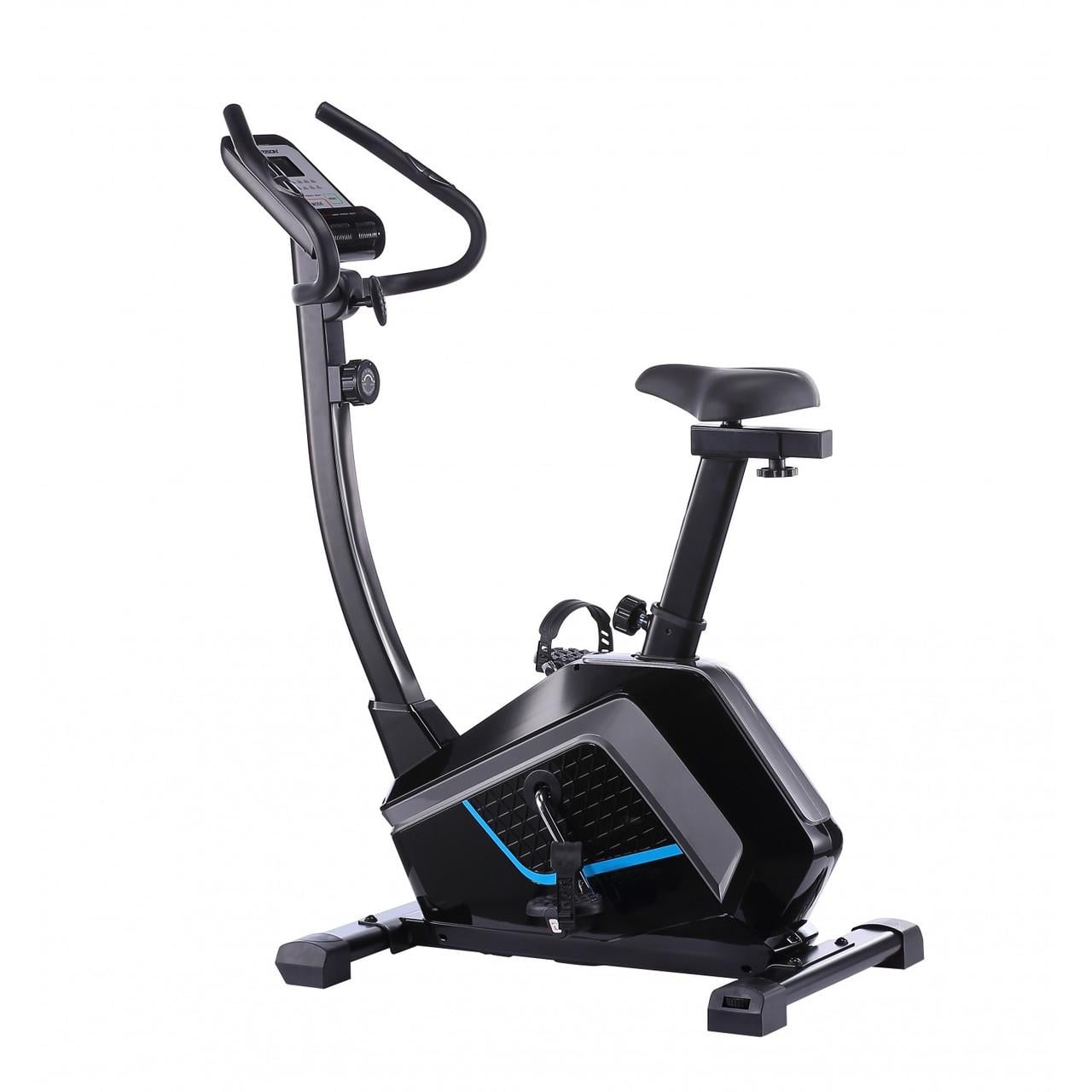 Велотренажер магнитный вертикальный EcoFit E-611 маховик 7 кг до 120 кг (80х55х125 см)