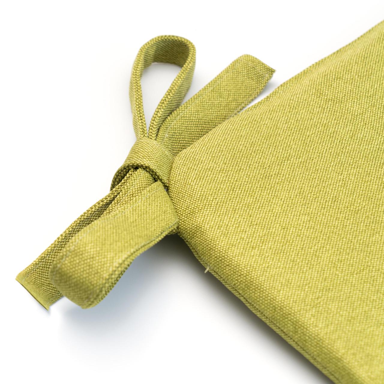 Подушка для стула/кресла/табурета 42х48х2 см Салатовый (1474610802) - фото 3