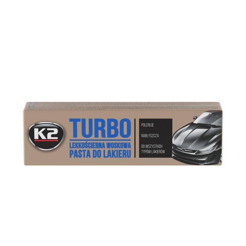 Полироль-паста с воском K2 Turbo 120 г (EK0011)
