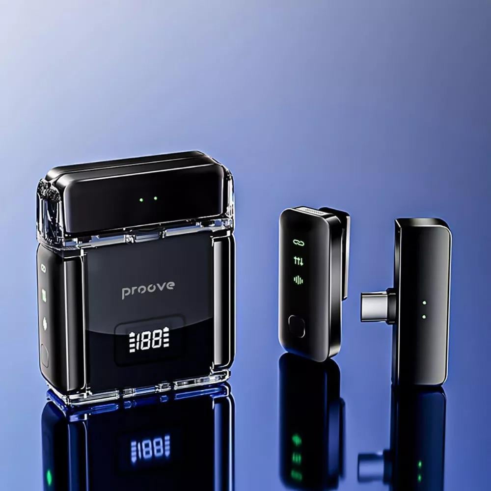 Петличний мікрофон Proove Live Black (PLWM00012101) - фото 2 Петличний мікрофон Proove Live Black (PLWM00012101) - фото 2