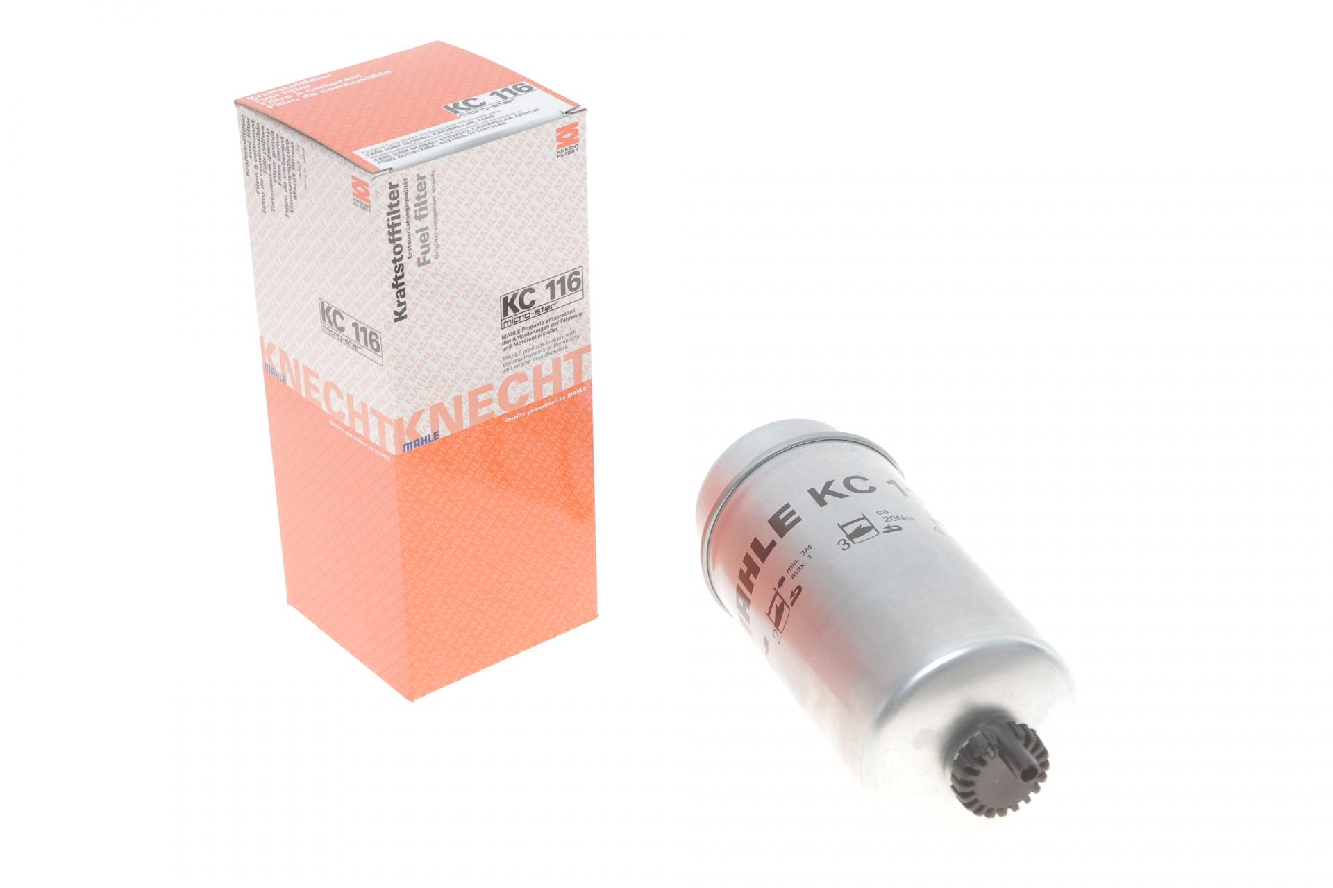 Фильтр топливный KNECHT для Ford Transit V-184 2,0/2,4DI 00-04 (KC 116)