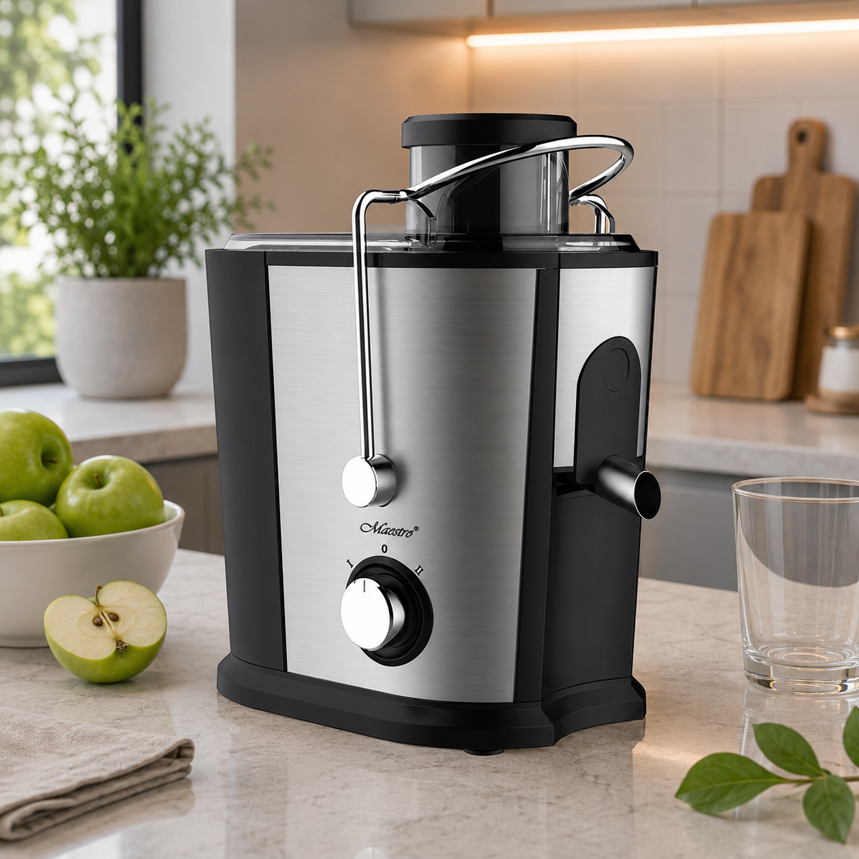 Соковыжималка Maestro MR-802 700 Вт нержавеющая сталь 2 скорости (35861529)