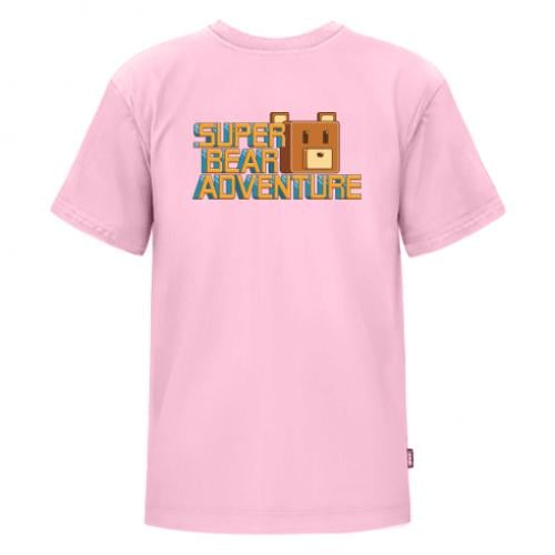 Футболка детская FATLINE Premium Super Bear Adventure 134 см Розовый (17961148-7-204682-M)