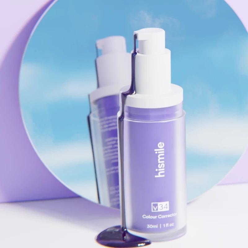 Средство для освещения тона зубов Hismile v34 Color Corrector 30 мл Филолетовый - фото 4 Средство для освещения тона зубов Hismile v34 Color Corrector 30 мл Филолетовый - фото 4