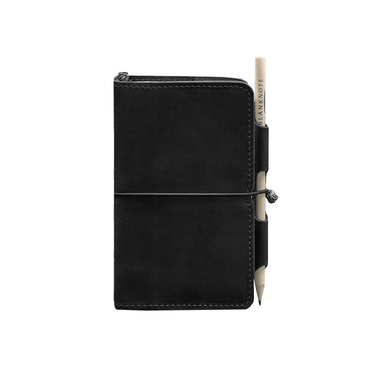 Блокнот кожаный Софт-бук 3.0 Crazy Horse Черный (A-027527)