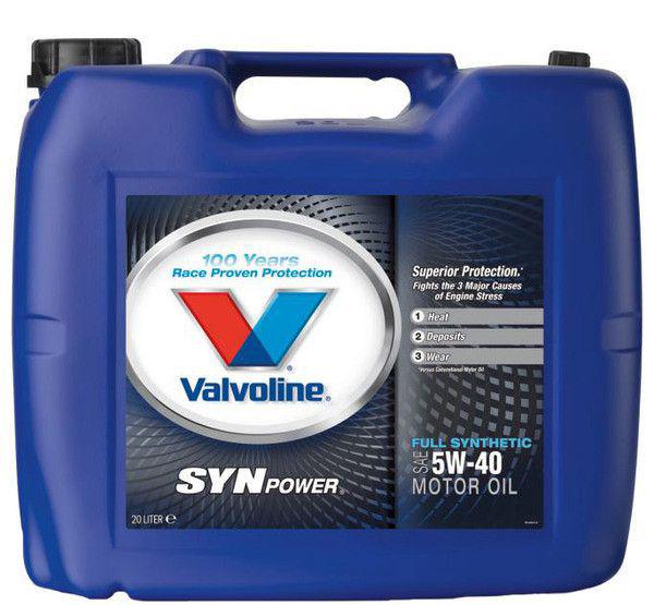 Моторна олива Valvoline Synpower 5W-40 20 л