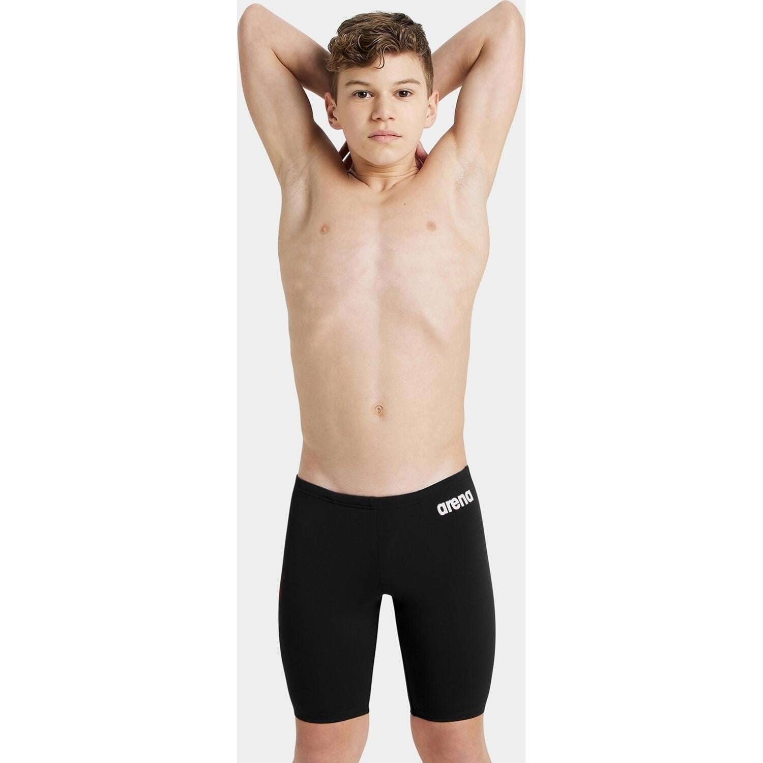 Плавки-джамеры детские Arena TEAM SWIM JAMMER SOLID 140 см Черный (004772-550) - фото 5