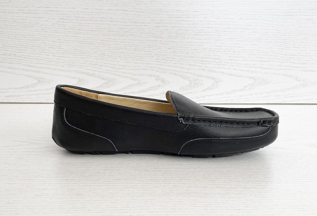 Мокасины Australian Merino Mens Classiс из кожи р. 41 Черный - фото 3
