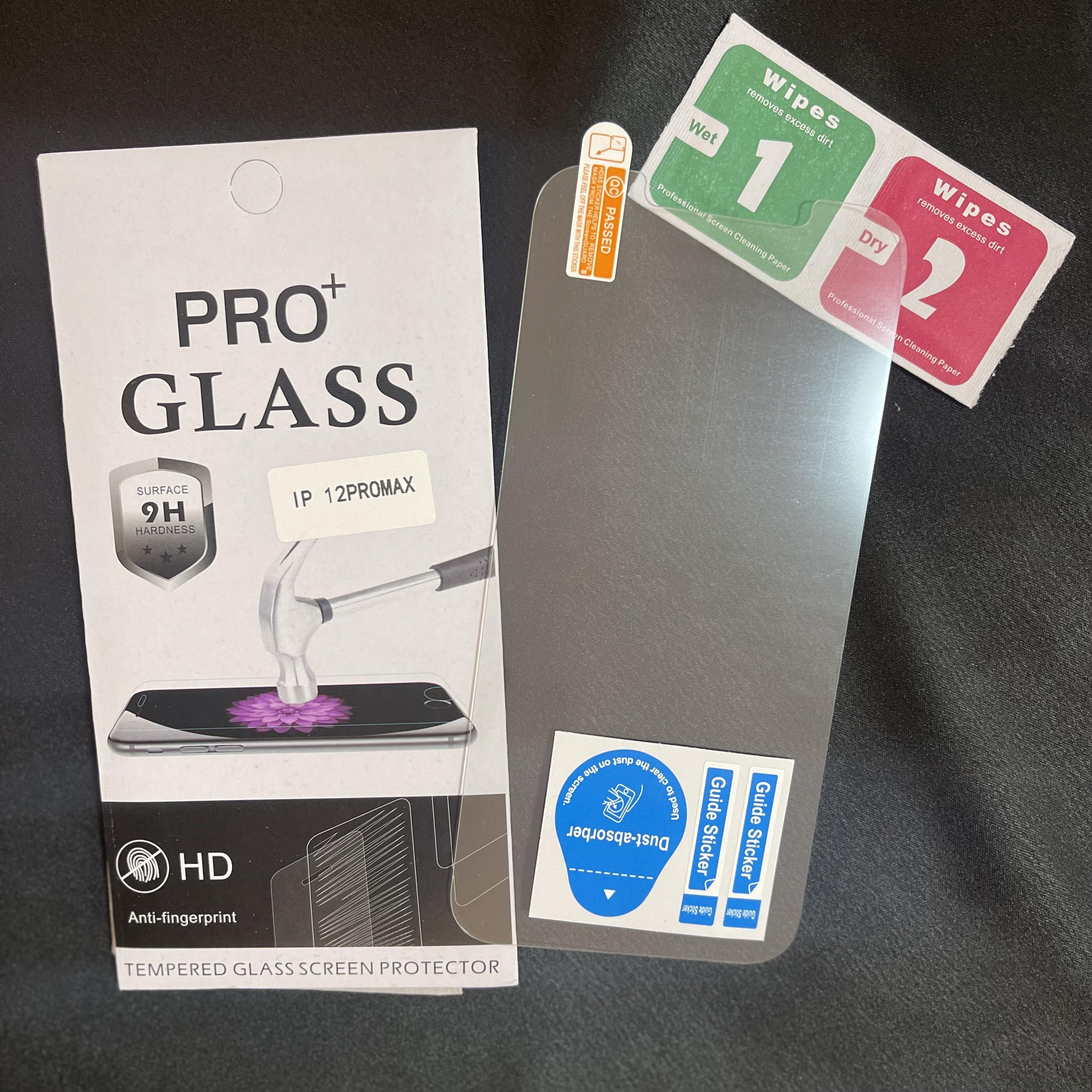 Защитное стекло Glass Pro для iPhone 12 Pro Max прочностью 9Н