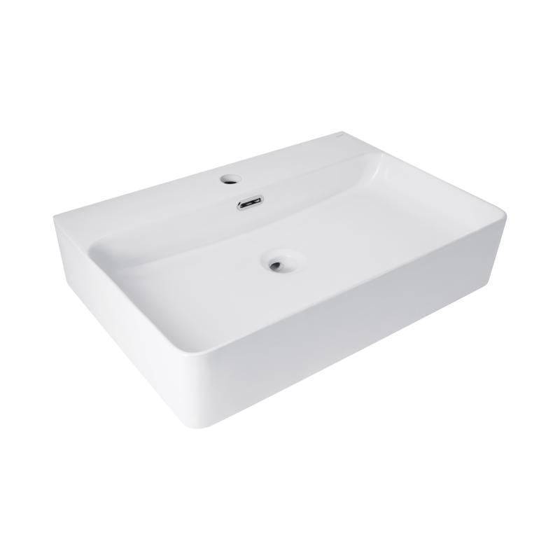 Раковина Qtap Nando LT 610х420х140 QT12116146W White (SD00052917)