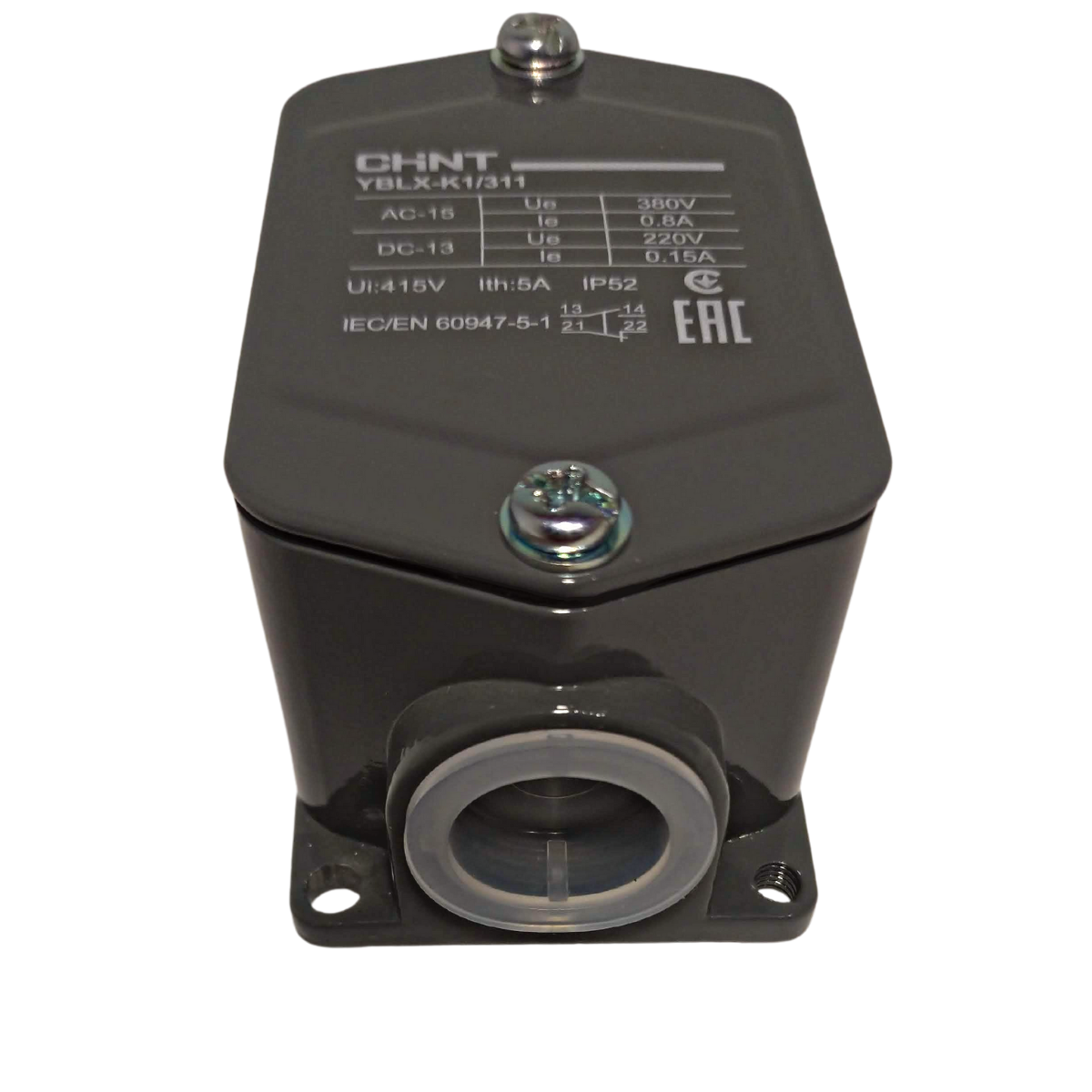 Выключатель концевой CHINT YBLX-K1/311 1NO+1NC с плунжером 5A 220 V (441039)